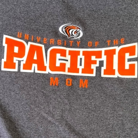 Champion University Of The Pacific Mom Sweatshirt USA Grey Sweater Mens Large. - Picture 6 of 7